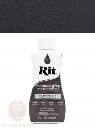 Барвник для натуральних тканин RIT All-Purpose Dye Charcoal Grey (темно-сірий), 236 мл